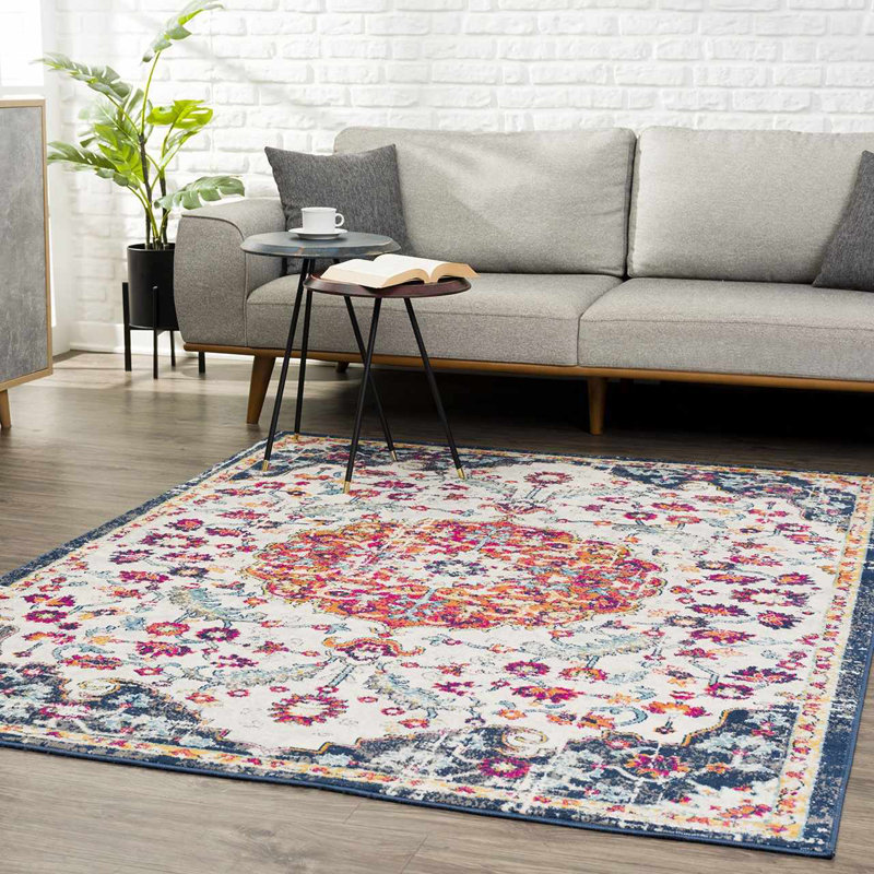 Favreau Floral Indoor Rug, Rectangle 9' x 12'