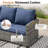 3-Person Patio Sofa With 2 Ottomans-505576285-505576290