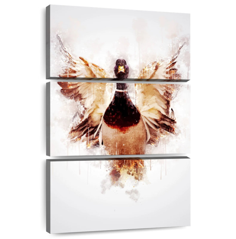 Brampt Drake Duck, 50" H x 32" W