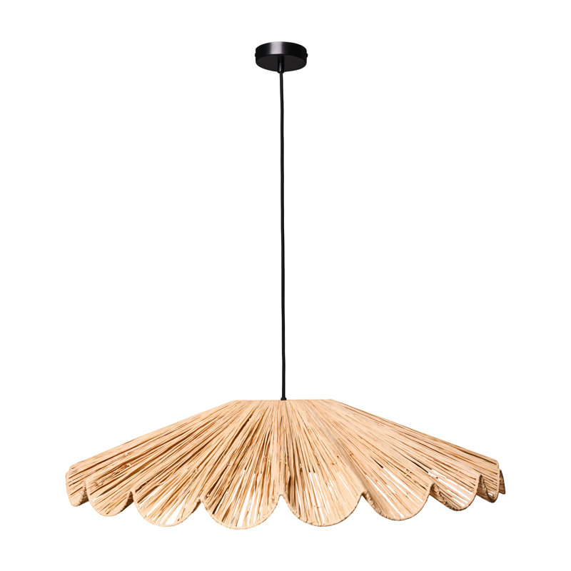 1 - Light Matte Black Cylinder Pendant