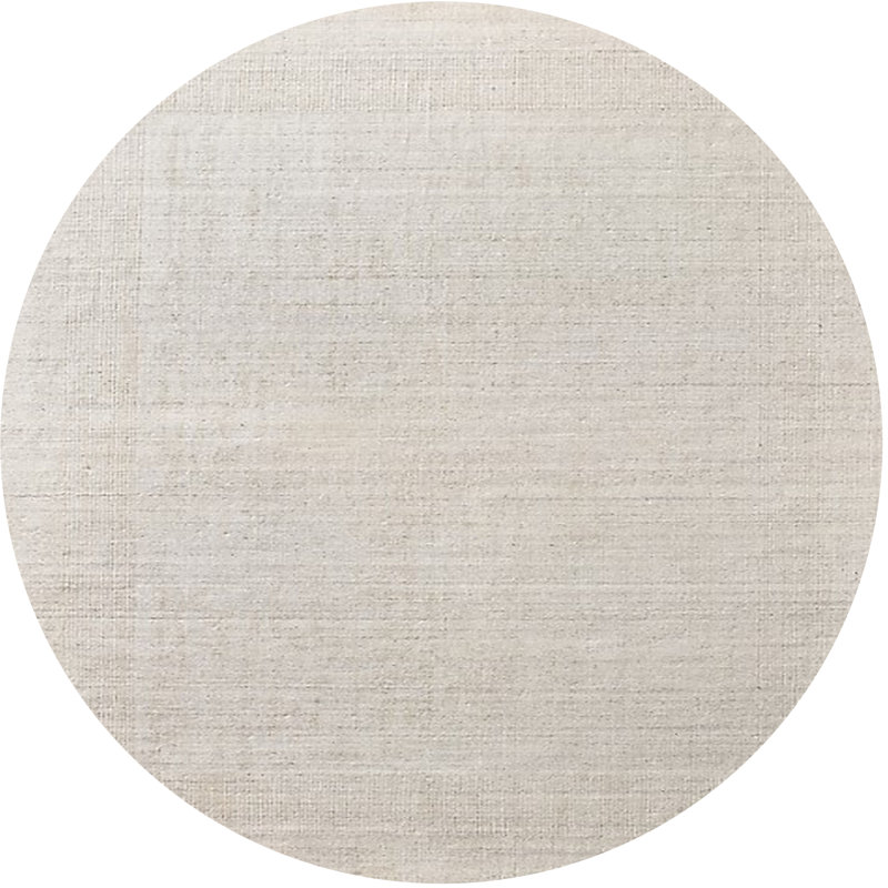 Tapis beige Bairagi, Rond 7 pi