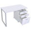 Bureau réversible blanc à 3 tiroirs-1111645230