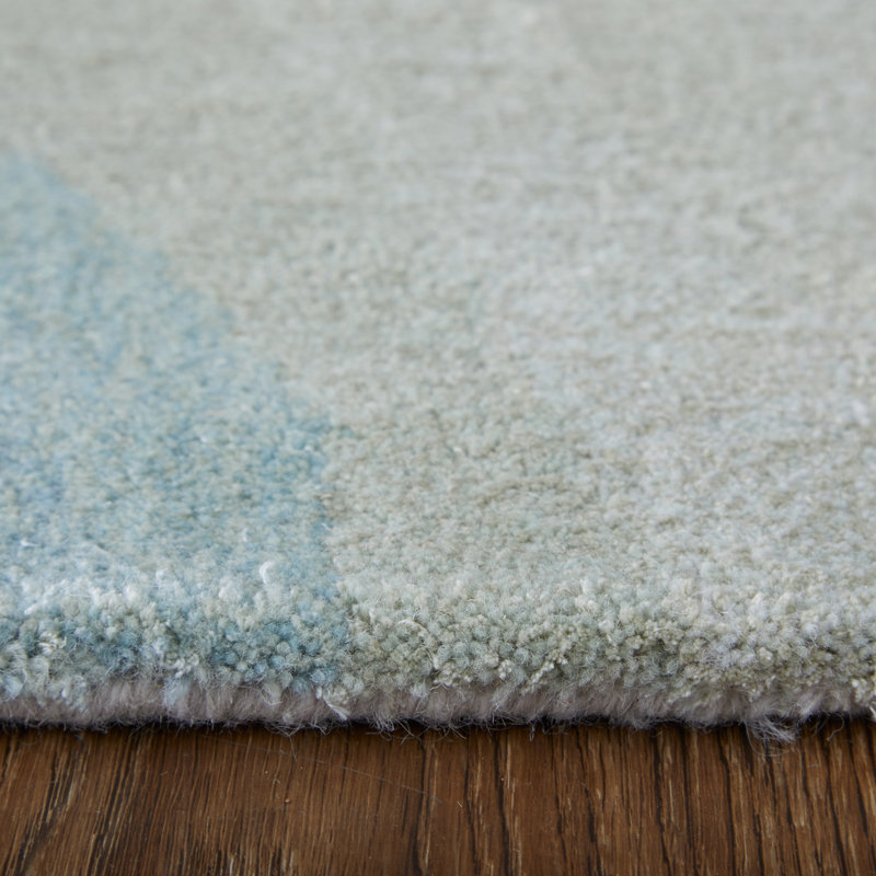 Keithline Modern Abstract Area Rug, Rectangle 5' x 8'
