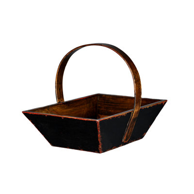 Antique Revival Wood Fruit Bowl