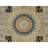 4'x6'1" Ivory Pure Wool Hand Knotted Nain Gumbad Design 250 KPSI Densely Woven Oriental Rug EEDB2631A20E45189CA078F8FF972912