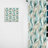 Green And White Sparkling Dazzle Glamour - Glam Velvet Curtain - Room Darkening - 1 Panel-107829802
