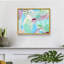 Papier piscine II - Reproduction encadrée - Restickable-2071864199