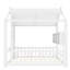 Lit Floor House pour tout-petits, lit pour enfants avec tablette de rangement Montessori, lit maisonnette avec toit-2064050108-2064050109
