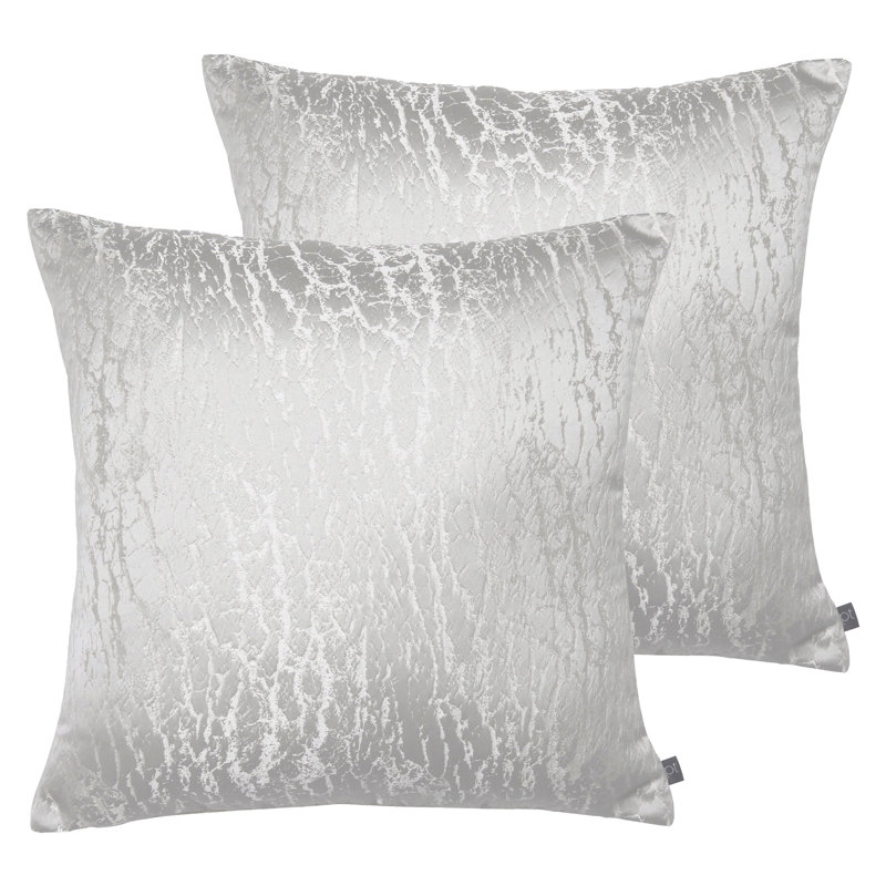 Prestigious Textiles Hamlet Metallic Feather Filled Cushion, Mist