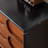 Wall-mounted household storage cabinet