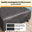 Outdoor Patio Chaise Lounge Cover