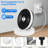 Foldable Rechargeable LED Desk Wall Mounted Fan with Magnetic Remote Hanging Oscillating-98861865