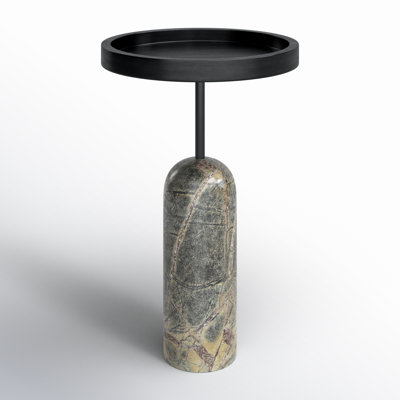 Marble Tray Top End Table