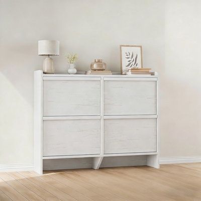 Large-Capacity Anti-Tipping Shoe Cabinet (24-30 Pairs)
