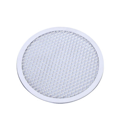 Pizza plate Aluminum Pizza Mesh Pizza Thickened Mesh Mesh Tool Grill Baking Pizza Circle