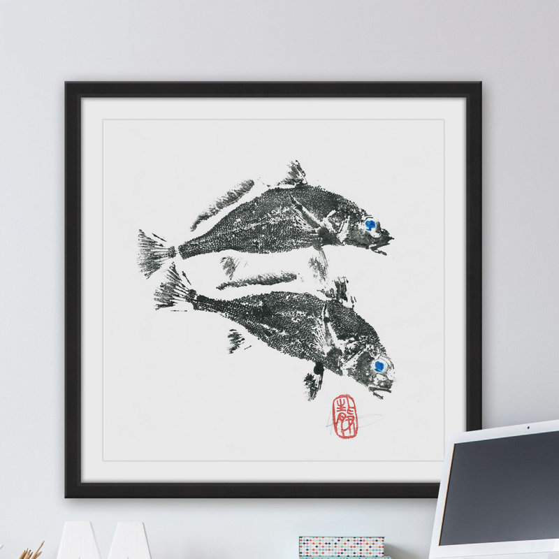 Andrew Clay - Single Picture Frame Print, 51cm H x 51cm W x 3.81cm D