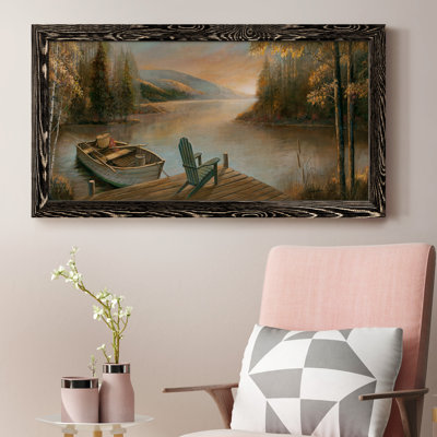 Tranquil Waters - Peinture sur toile encadrée