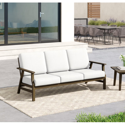 Patio Outdoor Patio Sofa with Cushions