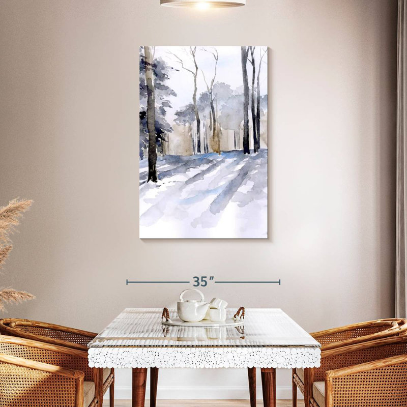 Alvord Winter Light I, 45" H x 30" W
