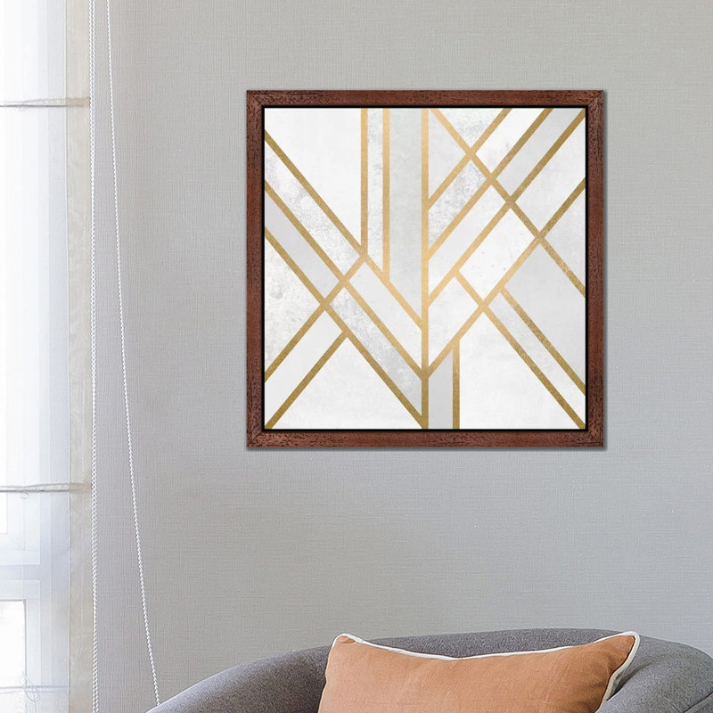 1 Piece Wall Art on Canvas, 66.04 cm H x 66.04 cm W, Brown Framed