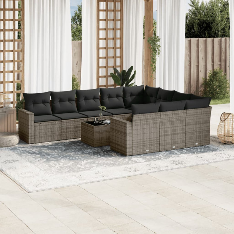 Ensemble de canapé de jardin Vidaxl