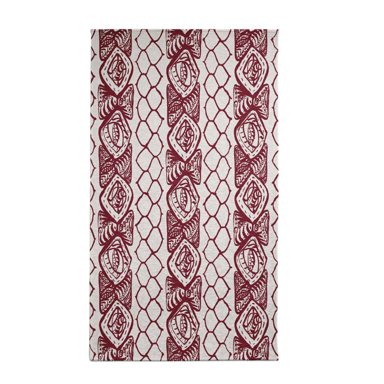 Safari Chenille Geometric Indoor Rug