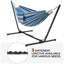 Double Classic Hammock with Stand-1845083348
