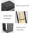 18.9'' Solar Powered Integrated LED Outdoor Table Lamp