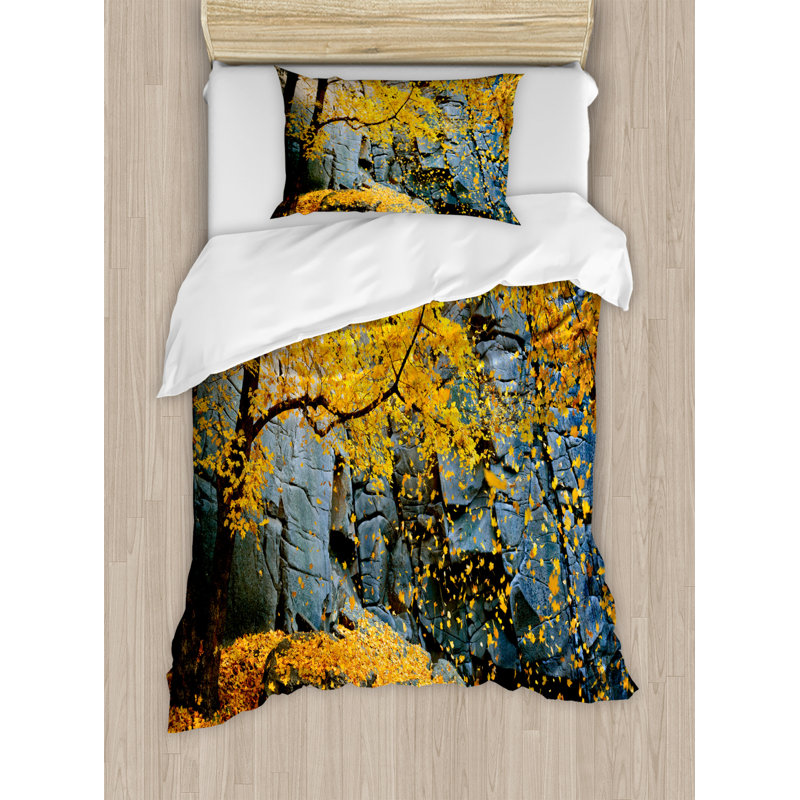 Rustic Polyester Duvet Cover