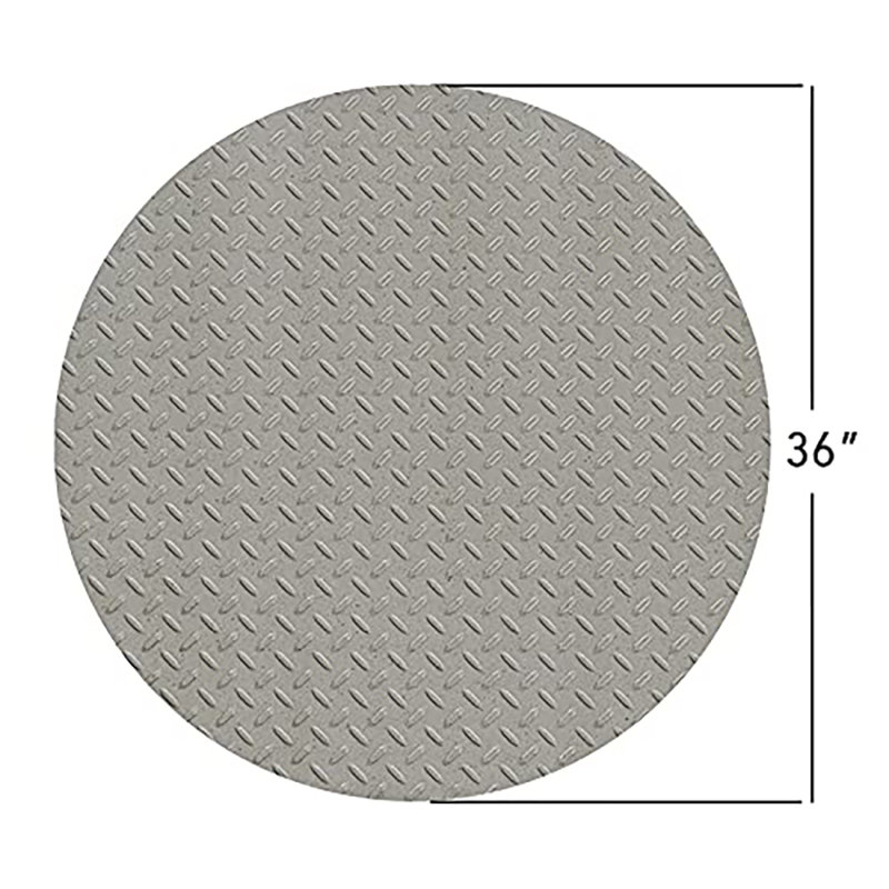 Tapis de sol, Grès, H 36 po x l 36 po x P 0,075 po