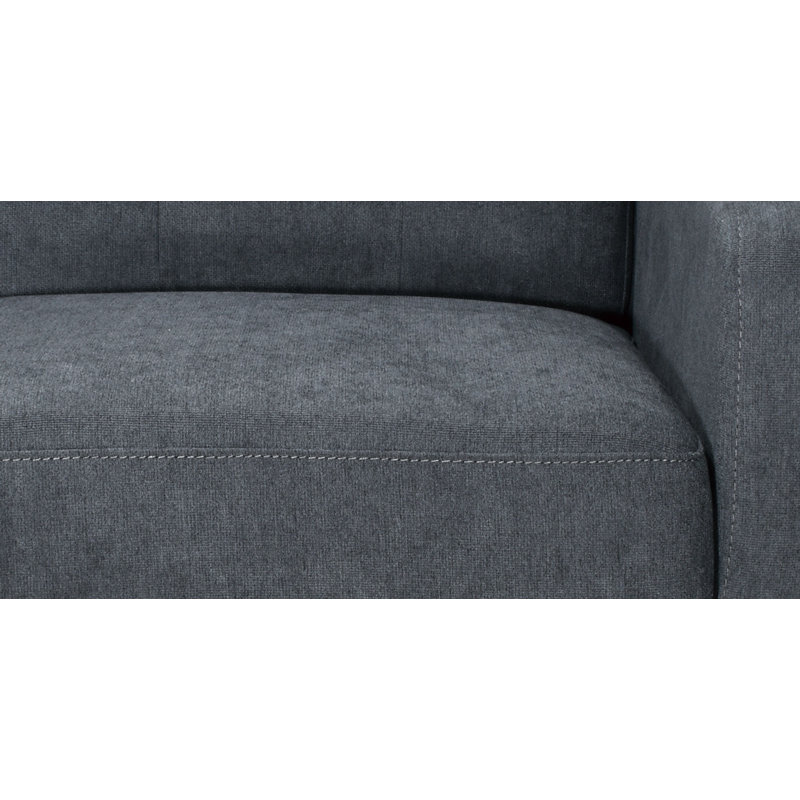 Harth Upholstered Armchair, Charcoal