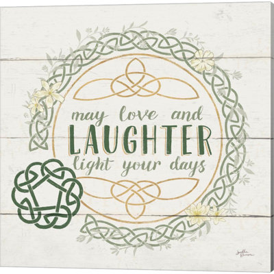 «Irish Blessings» par Janelle Penner, art sur toile (ensemble de 2)