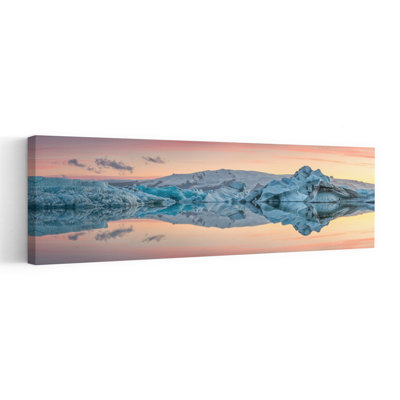 Iceberg Lagoon Sunset