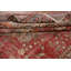 Tapis rouge en laine patiné 6 x 10