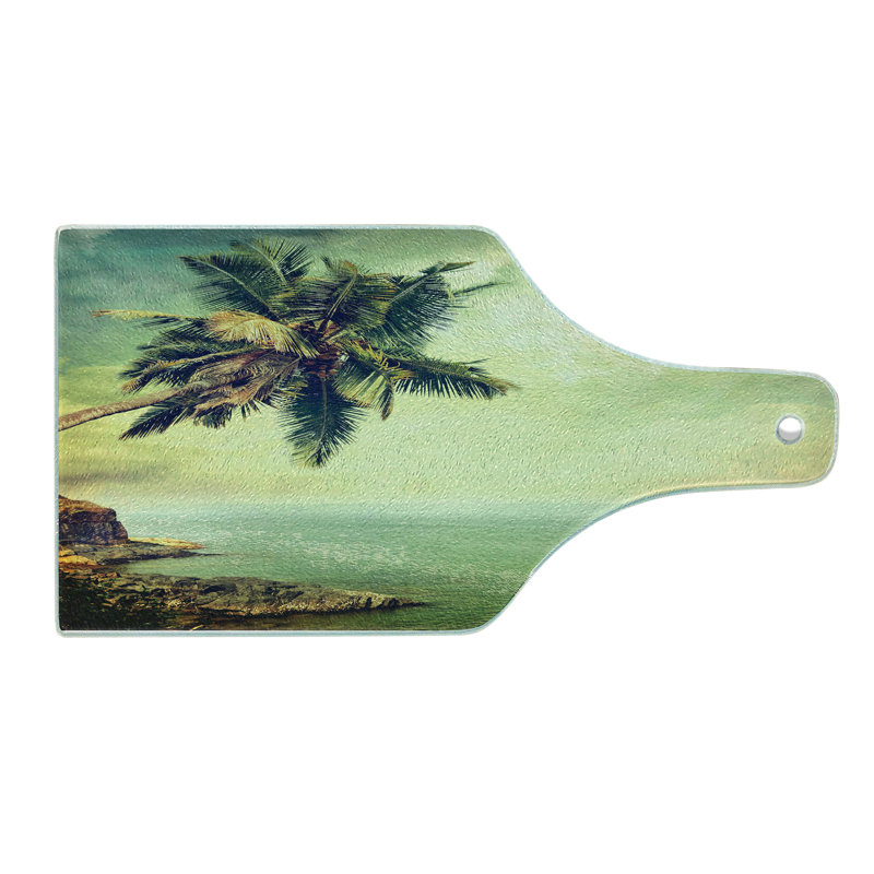 Planche à découper en verre trempé Ambesonne