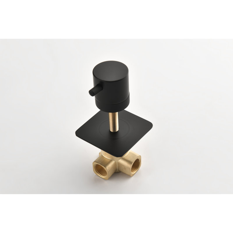 Adjustable Shower Volume Control Valve - 3/4" Brass With Performance For High Flow And Adjustment