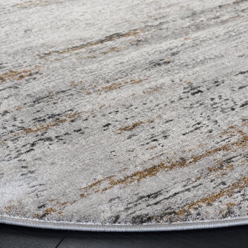 Craft 826 Performance Abstract Rug, 6'-7" X 6'-7" Round