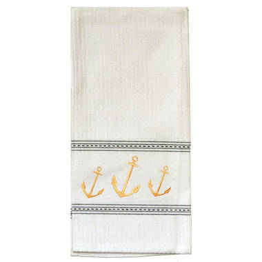 Just Bee Happy Tea Towel - Set of 2 August Grove