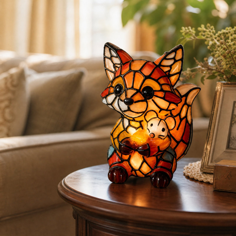 Lampe de bureau Ute With Little Mouse