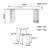 Simple table and chairs in ancient style 6 - Person Double Pedestal Base Dining Set-101945881