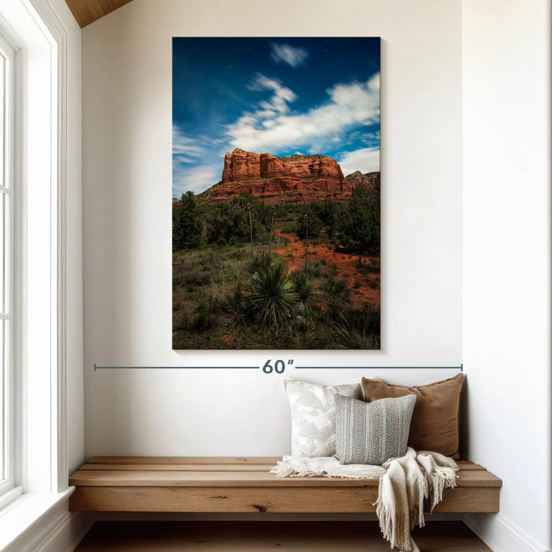 Alvord Sedona, désert de l'Arizona, H 51 po x l 34 po