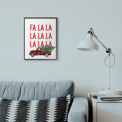 " Fa La La Plaid Truck "