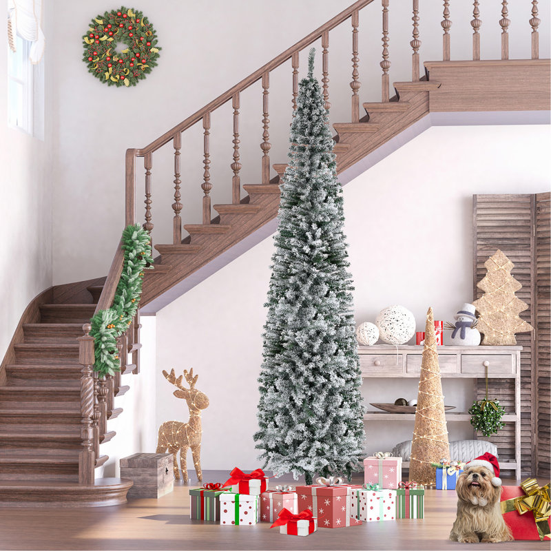Arbre de Noël artificiel avec branches réalistes et 1014 pointes