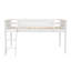 Lit mezzanine simple avec installation en bois et finition en bois blanc-2046584050-2046584051