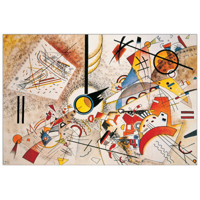 Wassily Kandinsky - No Frame Print on Wood