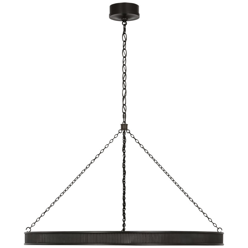 Menil 4 - Light LED Chandelier, Bronze