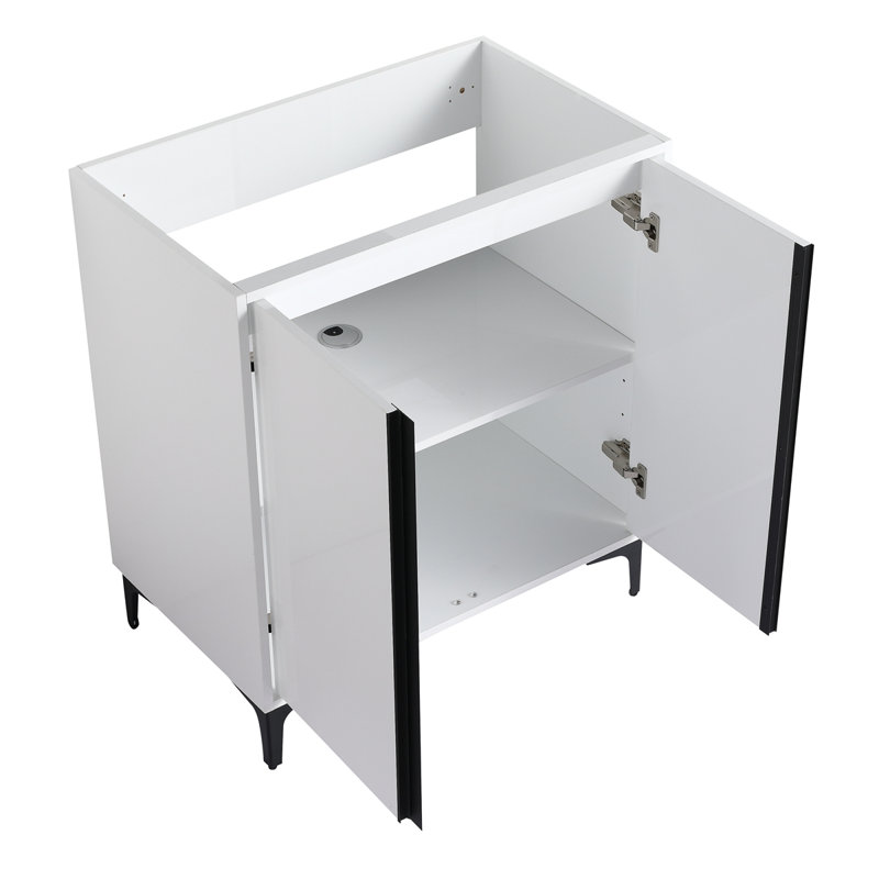 Freestanding Bathroom Vanity With Ceramic Sink