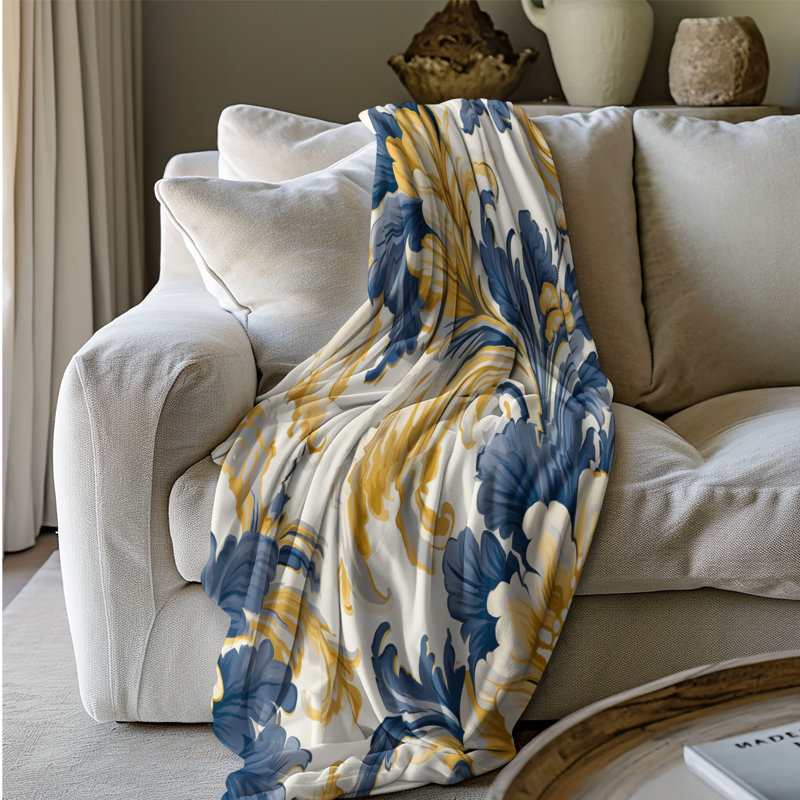 Thème Baroque - 1 pièce Sherpa Premium, Grand lit