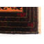 Tapis orange Teimani 2 pi 8 po x 4 pi 6 po