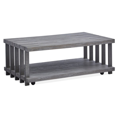 Adetoun Solid Wood Top Coffee Table